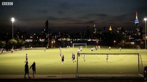 NYC Soccer featured in a BBC broadcast.
